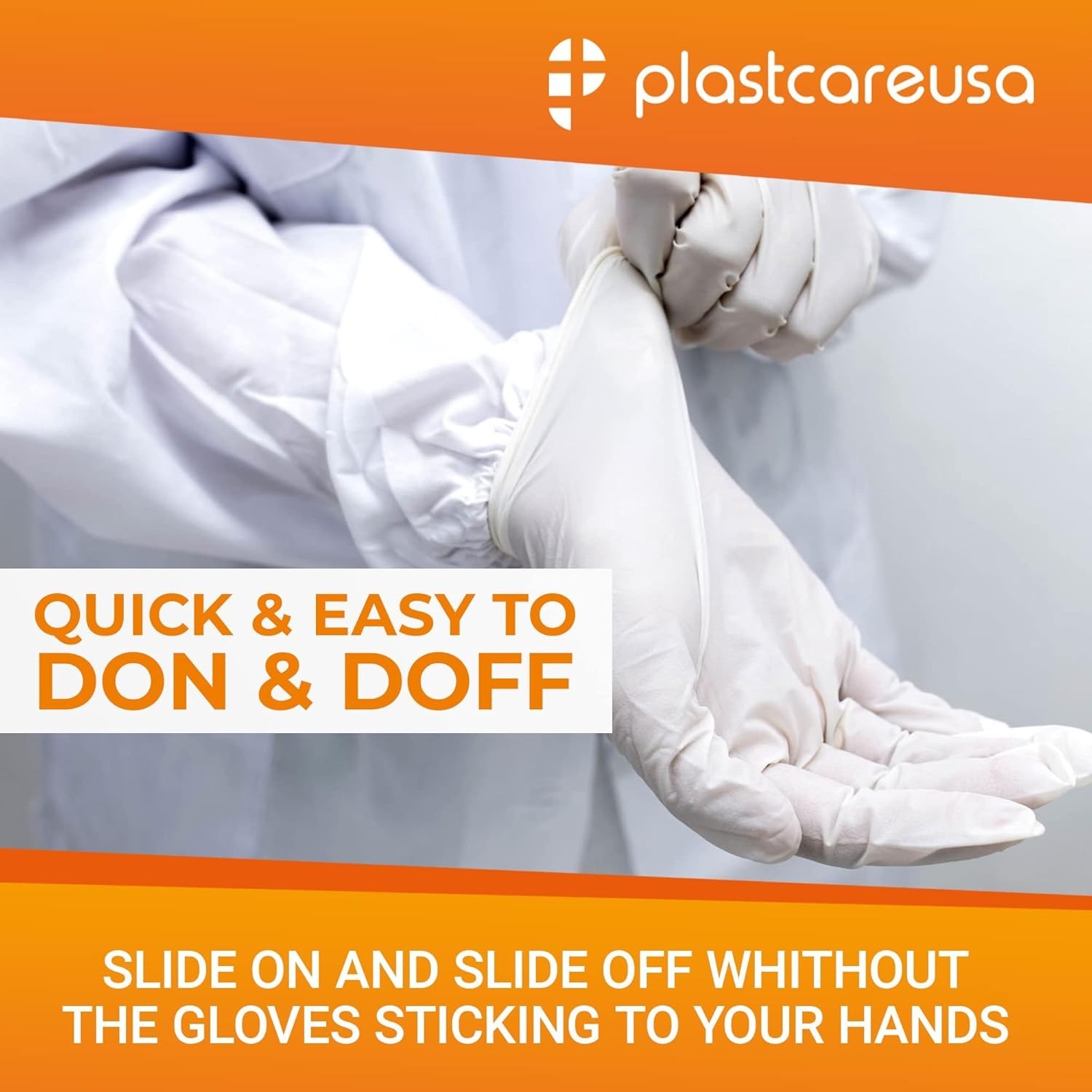 Ambidextrous Powder-Free Latex Exam Gloves: 100/1000 Count with Textured Grip