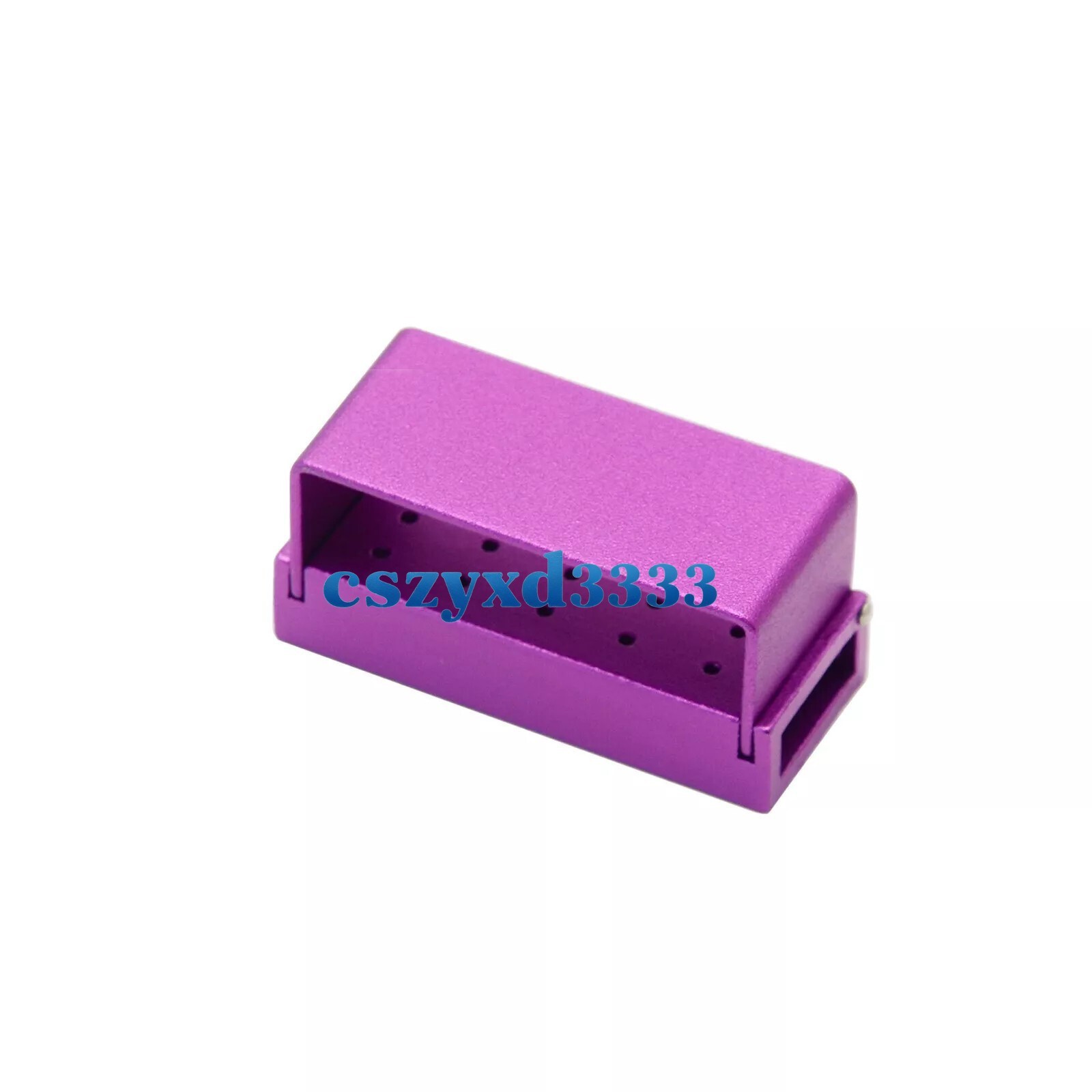 Dental Bur Holder Block Disinfection Box 10/15/16/24/30/56/100/142/152 Holes