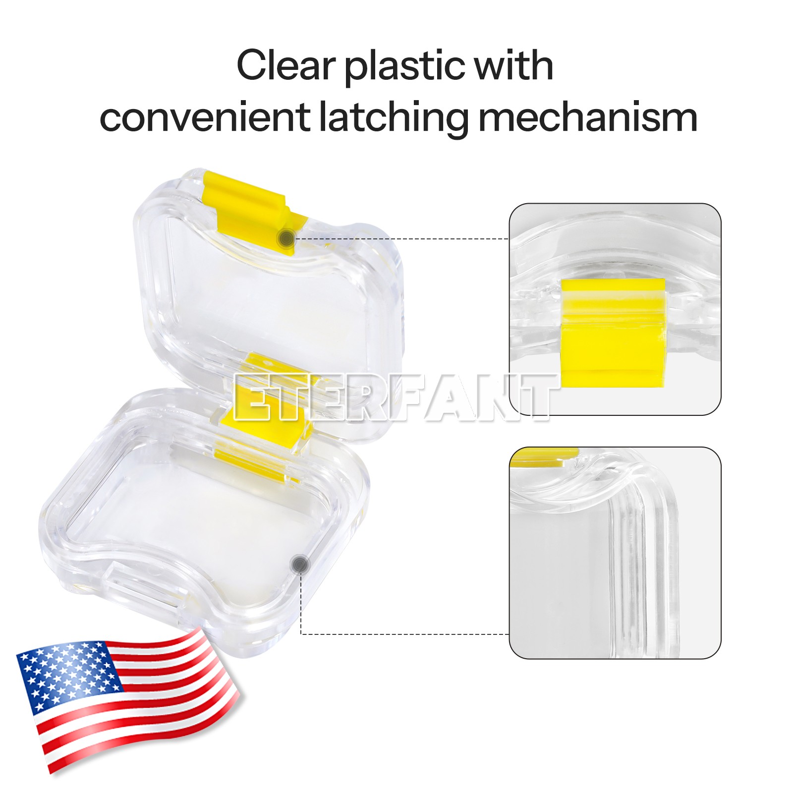 Dental Lab Crown/Bridge Boxes Storage Display Box with Membrane/Sponge Fillers
