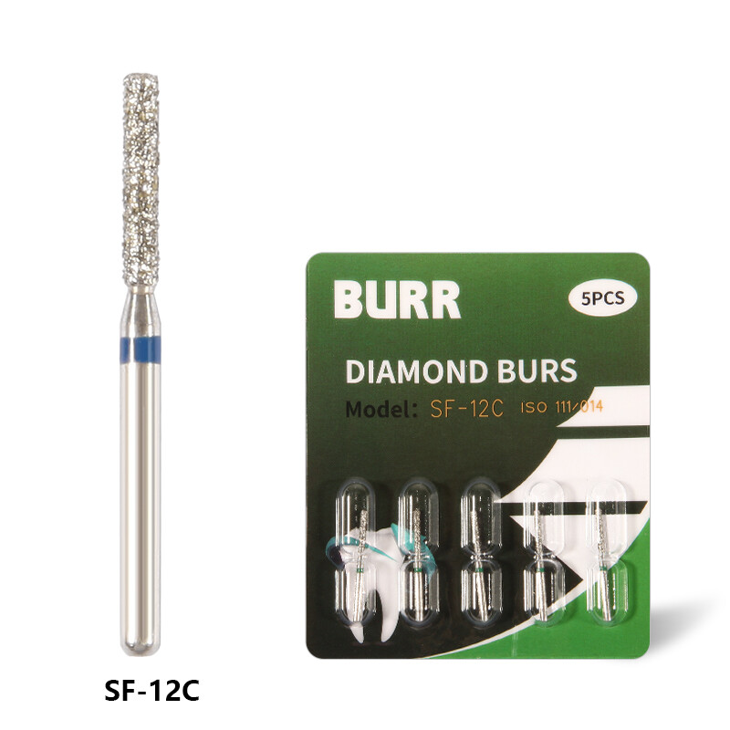 20PACKS 100* Dentist Diamond Burs Bur Bits Drill FG 1.6mm For High Speed