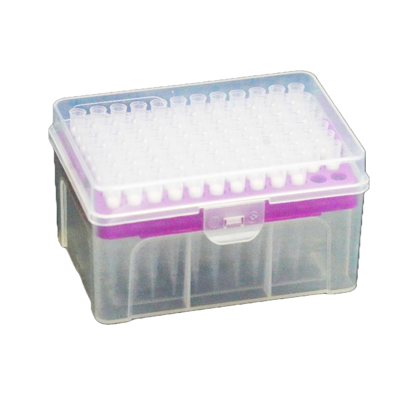 10 Boxes 200 μL Extended Length Aerosol Filter Tips,Rack Packed, Filtered, Clear