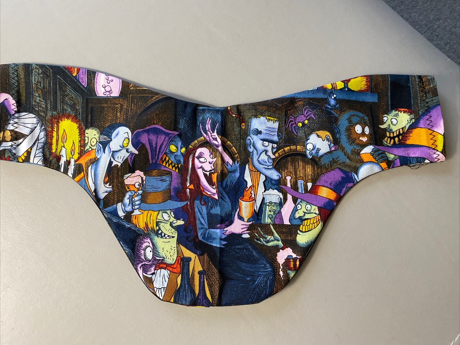 washable X-ray thyroid shield cover Ghouls and Goblins Halloween