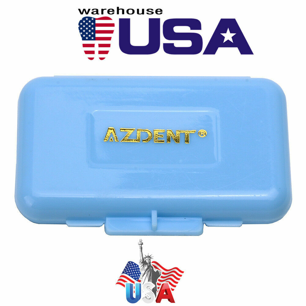 100Packs Dental Orthodontic Wax Scent Blue-Mint For Brace Bracket Gum Irritation