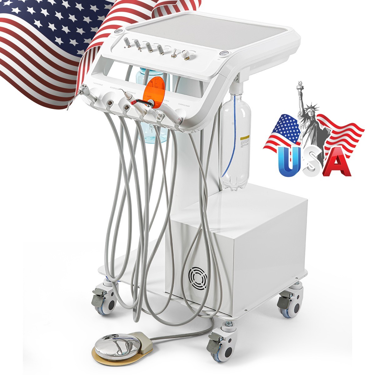 Pro Dental Reduction 4:1 Interproximal Stripping Contra Angle Handpiece IPR Kit