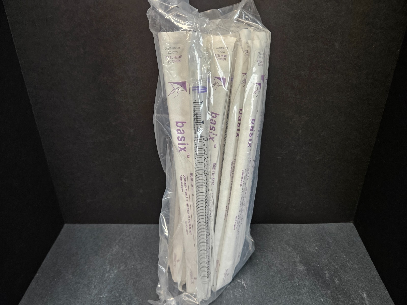 Fisher Scientific Serological Pipet 50 ml PS Case of 100 Pipettes
