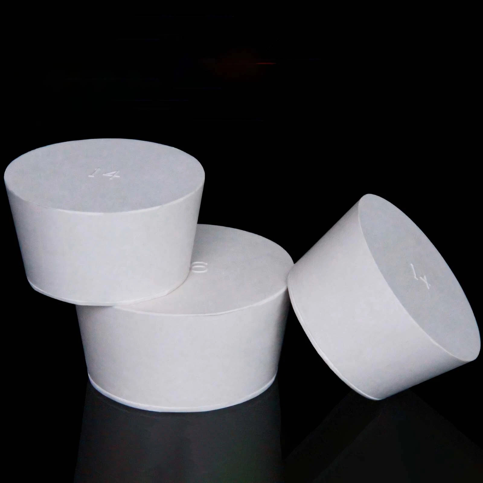 Rubber Bung Stopper Tapered Plugs Laboratory Solid Stoppers Various Sizes Flask