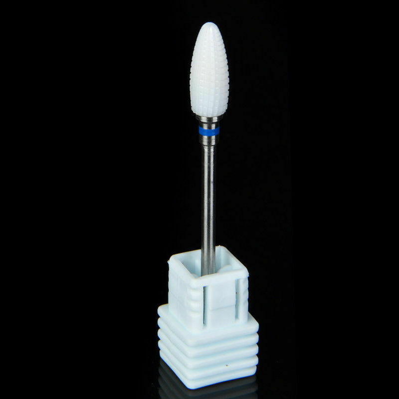 Zirconia Ceramic Burs Bullet Shape Dental Spiral Cut for Micro Motor Polisher