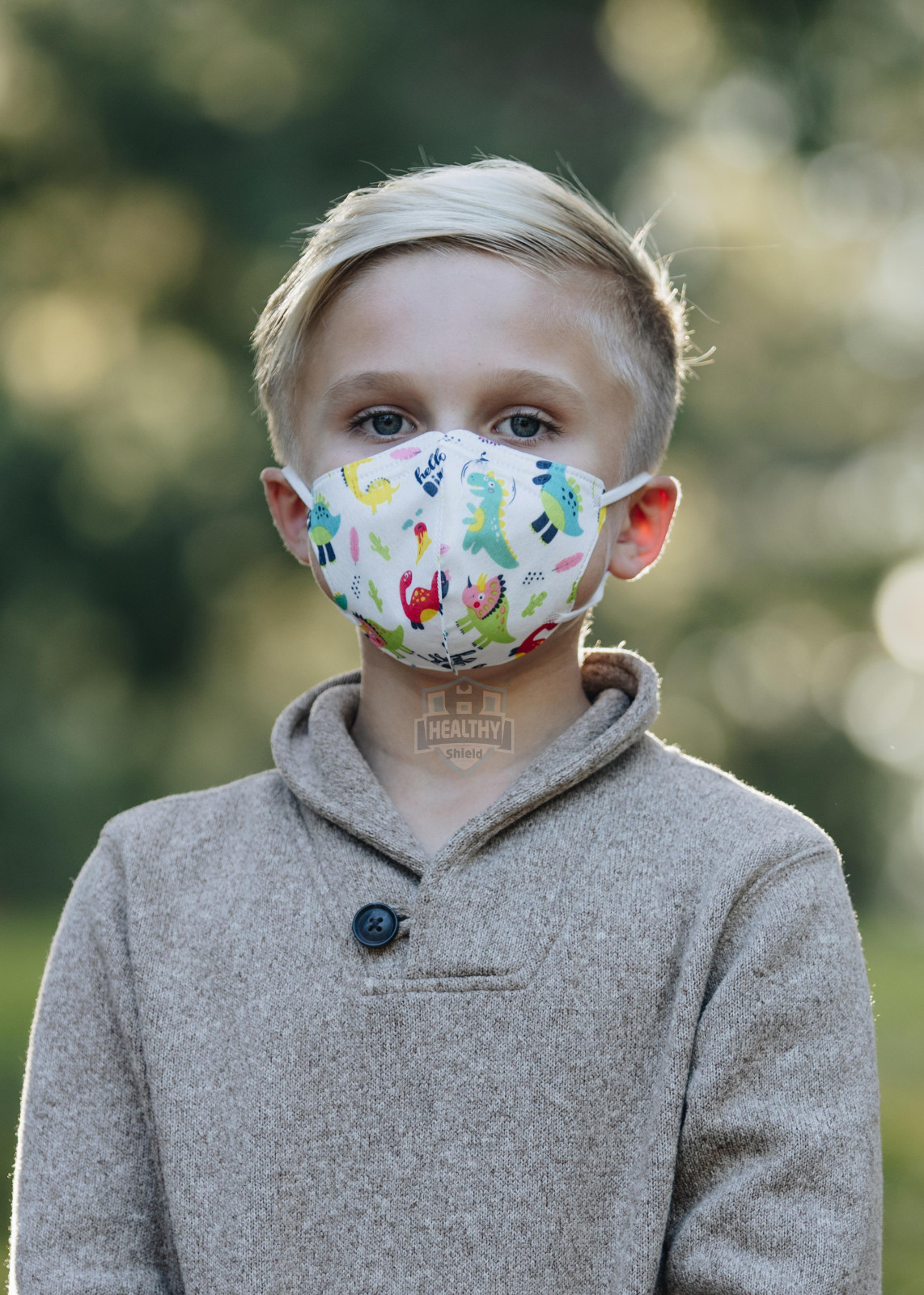 50Pcs Cartoon Kids BFE 95% Protective 4 Layer Disposable Face Mask For Boy Girls