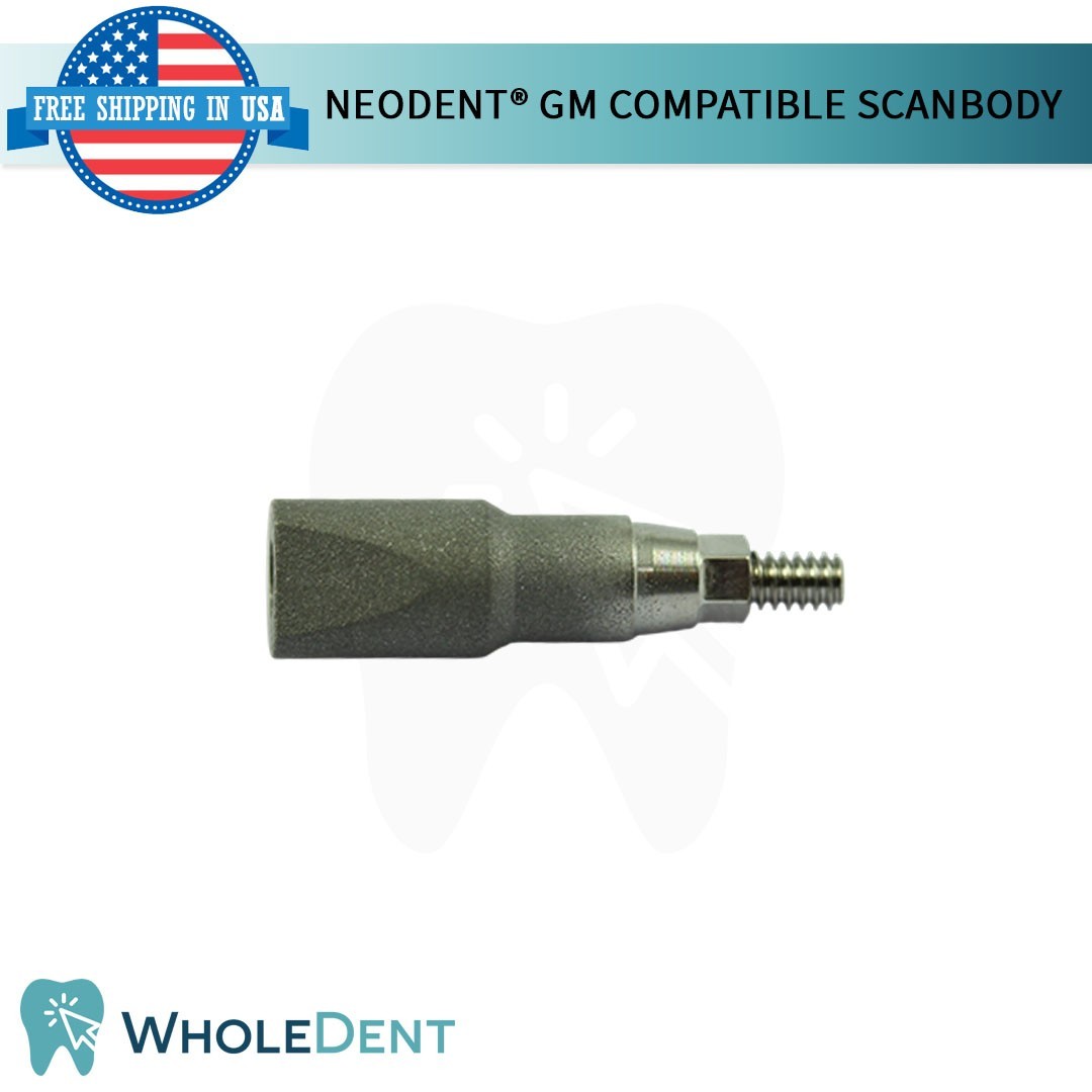 Dental Titanium Scan Body Neodent® GM Compatible CAD CAM