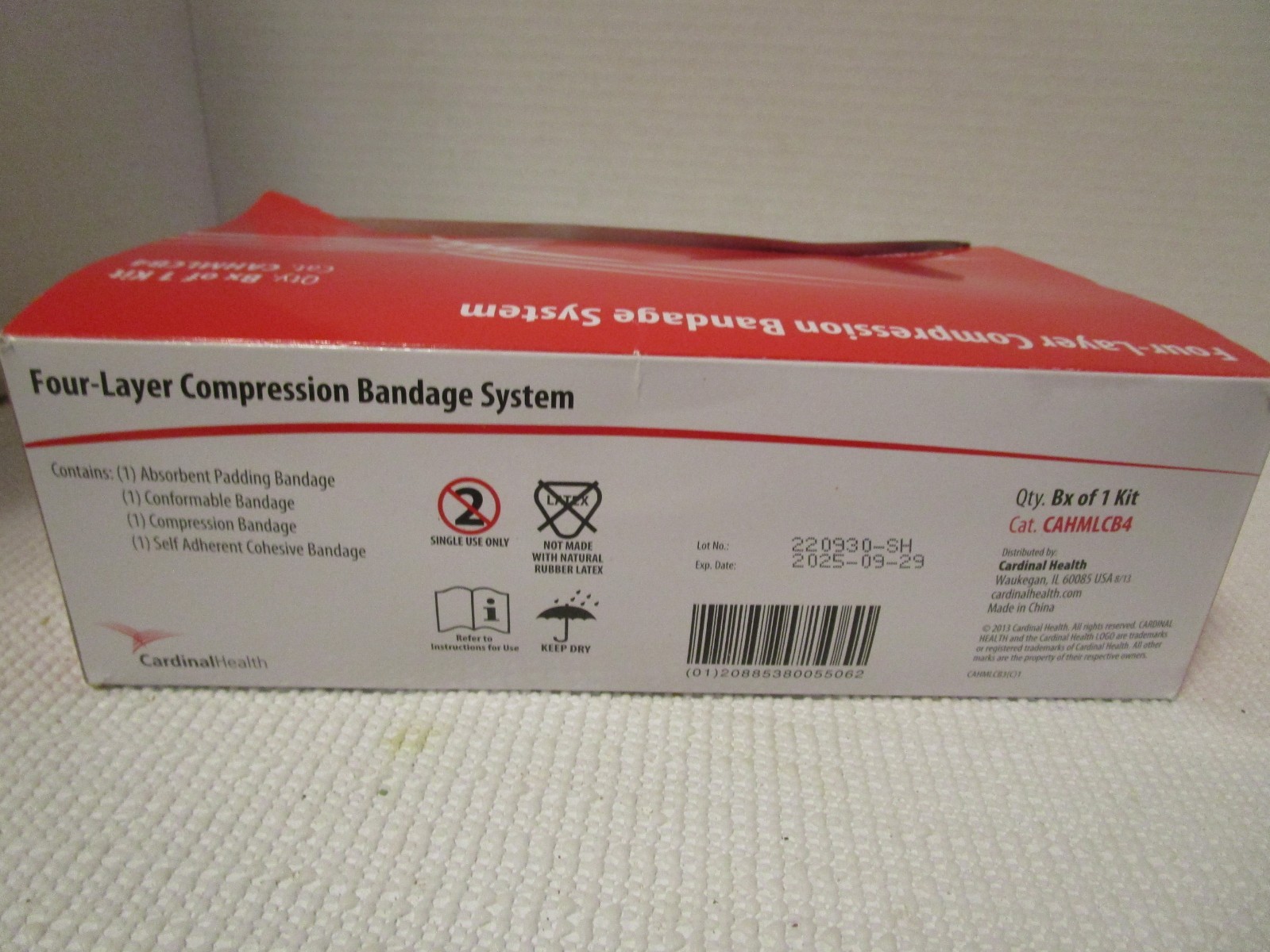 Cardinal Health Four-Layer Compression Bandage System #CAHMLCB4 NEW