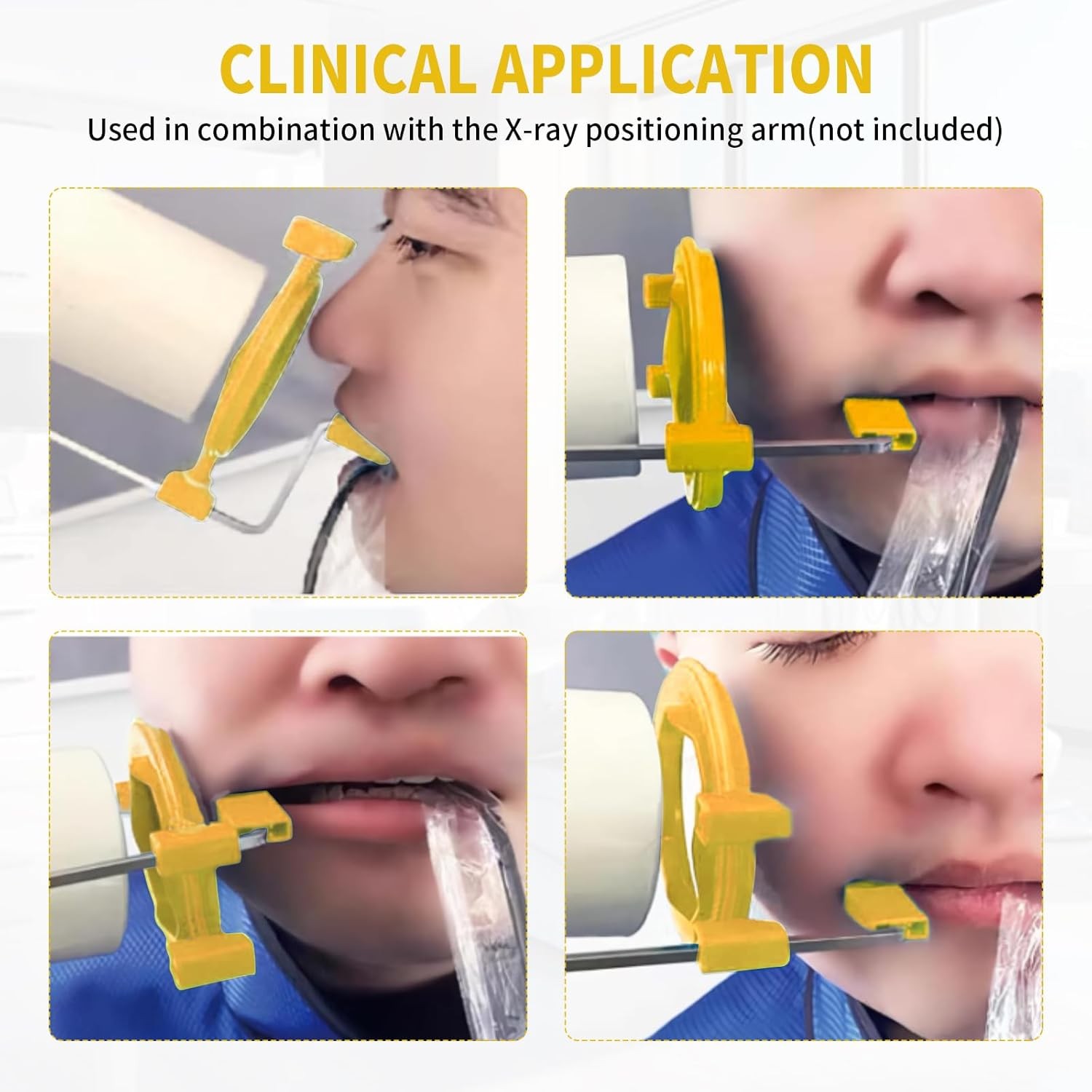 5Set Dental Sensor Holder Dental X-Ray Positioning Aiming Ring Bitewing/Anterior