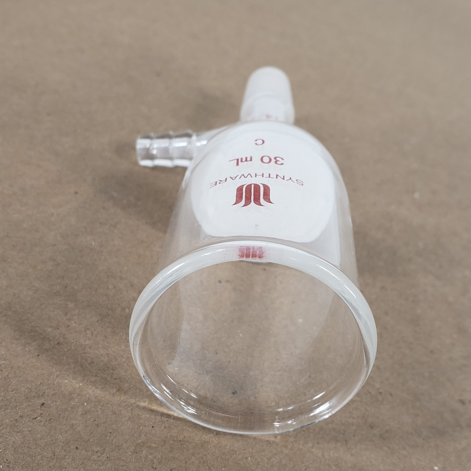Synthware F363014C Glass Buchner funnel 30mL Coarse Frit Disc 14/20 S/N Joint