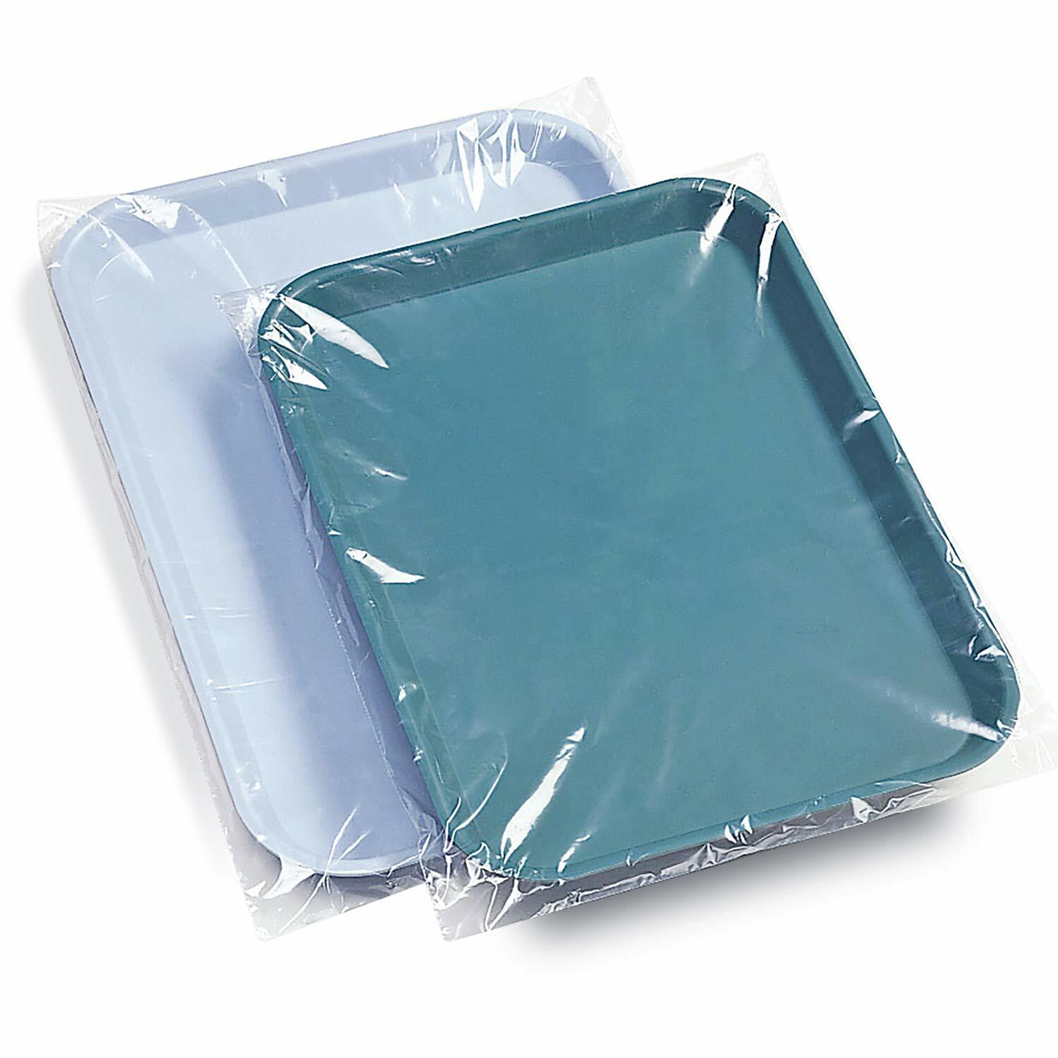 500PCS JMU Disposable Dental Plastic Tray Covers Ritter Size B Small 10-1/2″X14