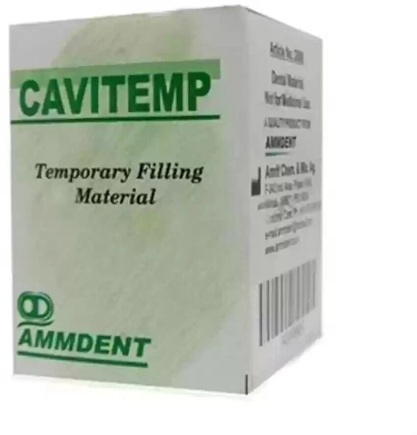 Ammdent Cavitemp Dental Temporary Filling Material Cement 30 gram Free Ship
