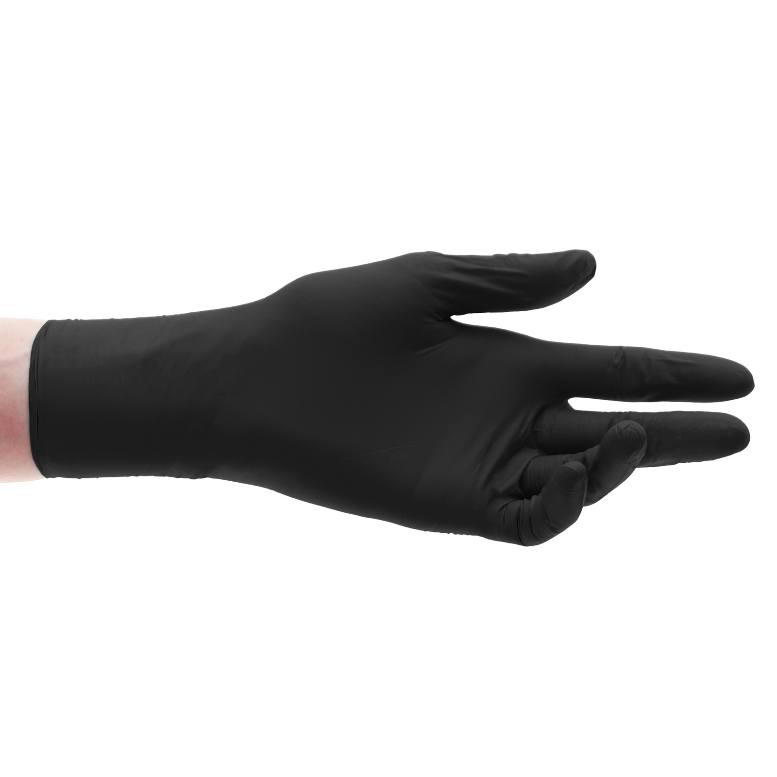 House Brand Dentistry 119140 HSB Nitrile Exam Gloves Black Extra Small 100/Bx