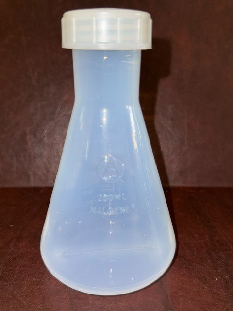 Nalgene Erlenmeyer Lab Flask 250 mL, Screw-Top, FEP Teflon
