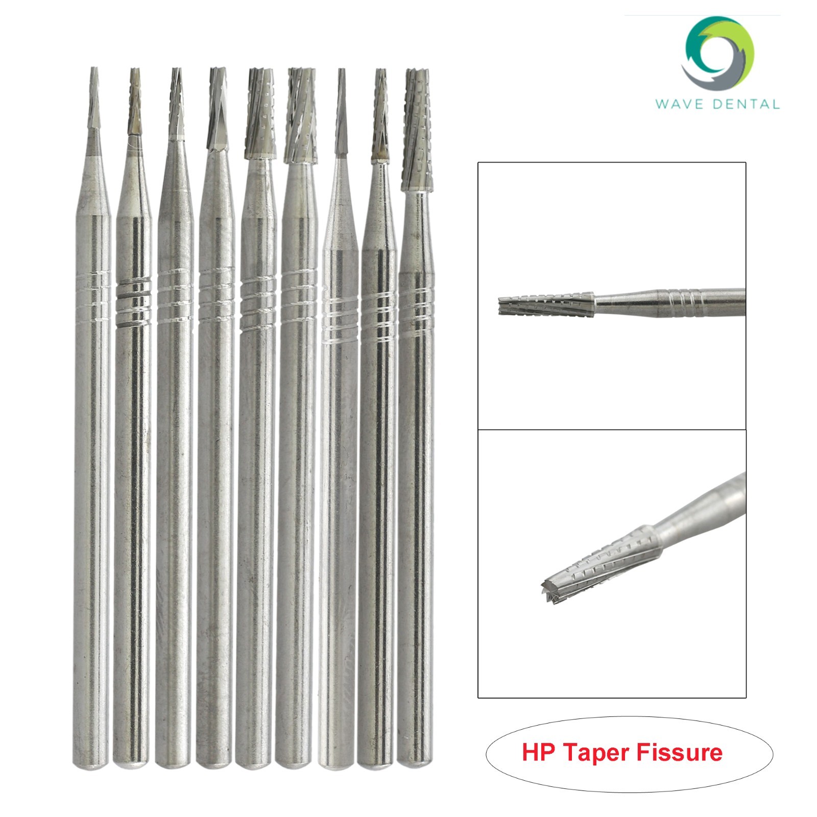 Wave Dental Surgical Burs Carbide 698 699 699L 700 701 702 702L Taper HP Prima