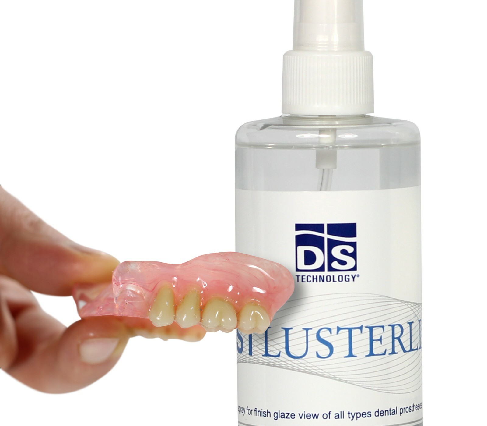 DST LUSTERLIQ -Finish Gloss on any Acrylic and Thermoplastic Denture Appliances