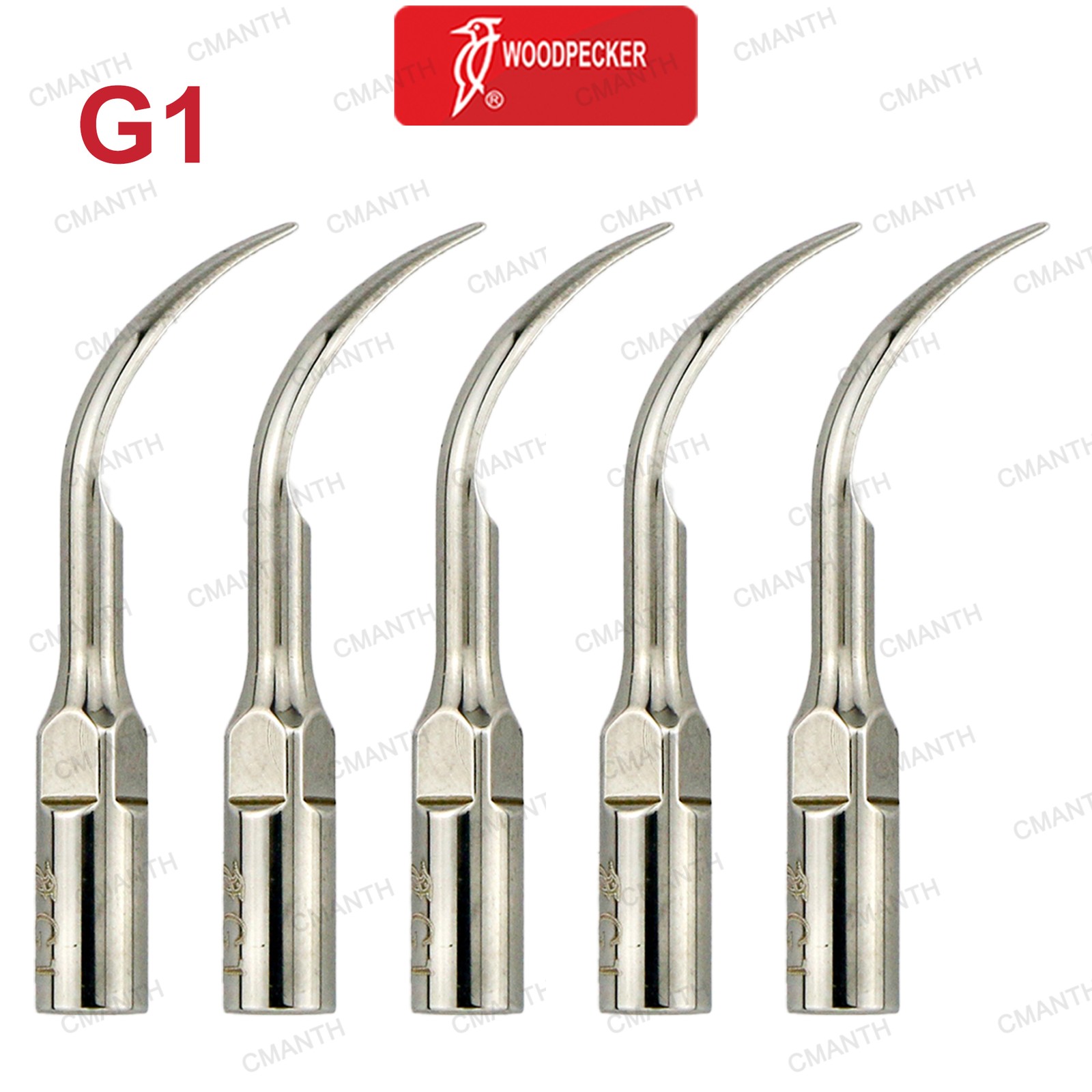 Woodpecker DTE Dental Ultrasonic Piezo Scaler Tips G1 GD1 Fit EMS NSK SATELEC