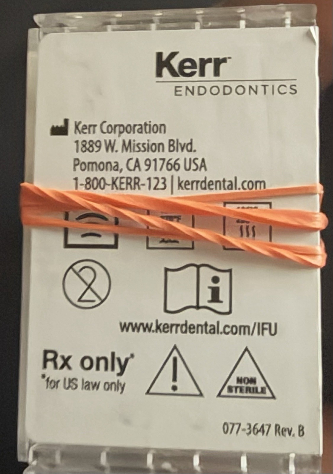 Kerr Endodontics ZenFlex CM Rotary Shaping Files (6 PER Pack) Each Pack Separate