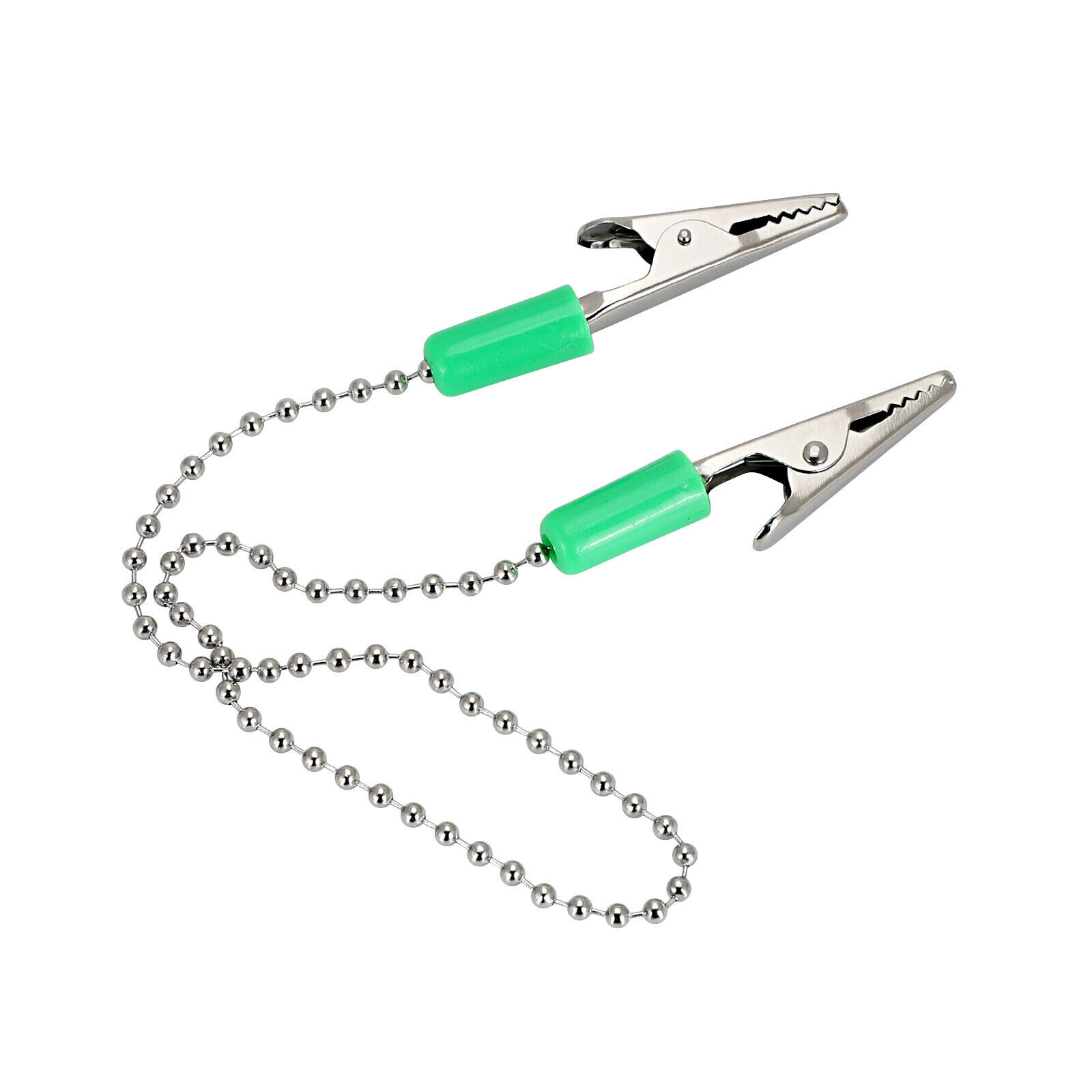 Dental Patient Bib Clips Chains Napkin Holder Flexible Coil Ball 1 / 5 / 10pcs