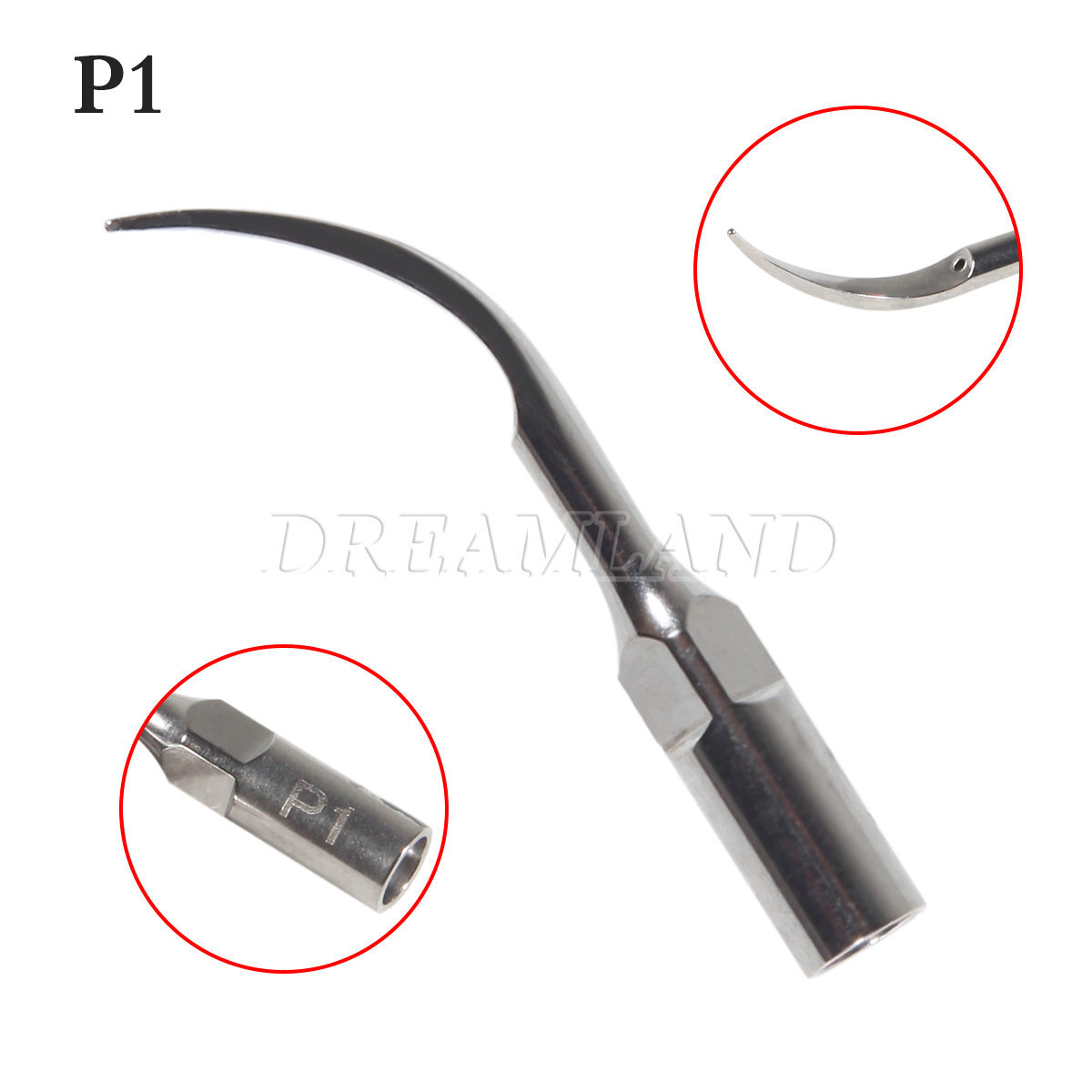 10 Dental Ultrasonic Scaler Scaling mixed Tips Fit DTE SATELEC Handpiece GD1-GD6