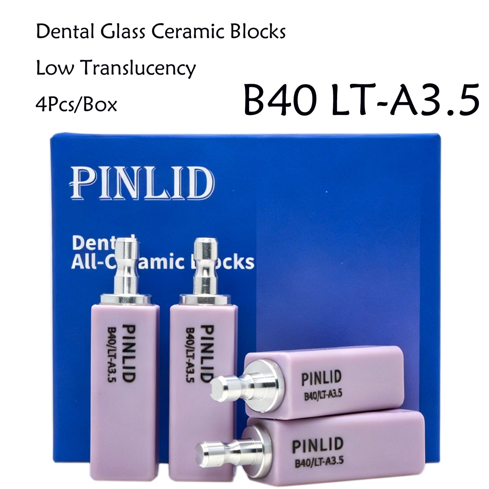 Dental B40 LT Glass Ceramic Block Lithium Disilicate for CEREC CAD/CAM Bridge