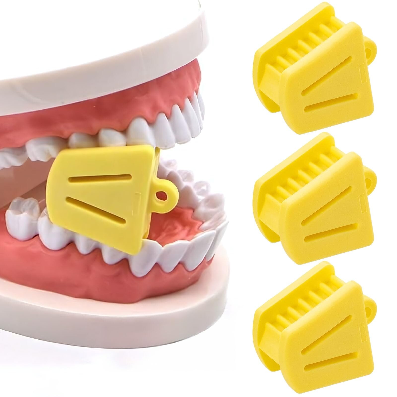 Dental Grade Silicone Bite Blocks Mouth Props Dental Mouth Opener unisex