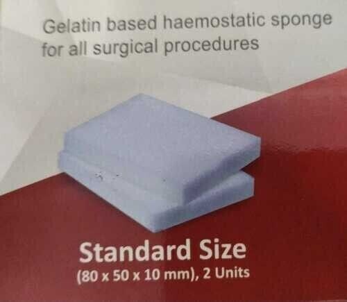 10 Pack Absorbable STERILE Haemostatic Gelatin Sponge 80mm Gelfoam Hemocollagene