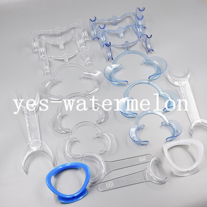 18 Pcs/Set Dental Intraoral Cheek Lips Retractor Mouth Opener All Types W/T/O/C