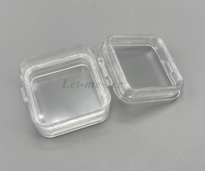 Denture False Inlay Teeth Membrane Case Fragile Hinged Display Jewelry Boxes