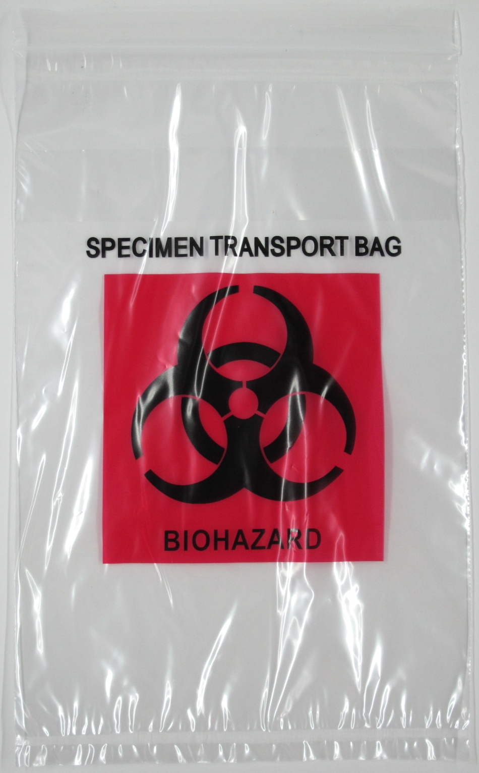 200-Pack Biohazard Bags 6″x9″ Econo-Zip Specimen Transport 1.7mil 3 Wall + Pouch