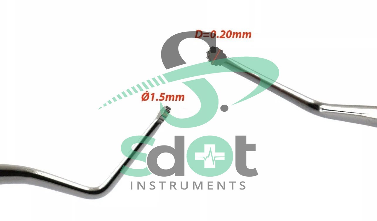10 PCs Dental Cord Packer Small Tip Gingival Atraumatic Retraction Instruments