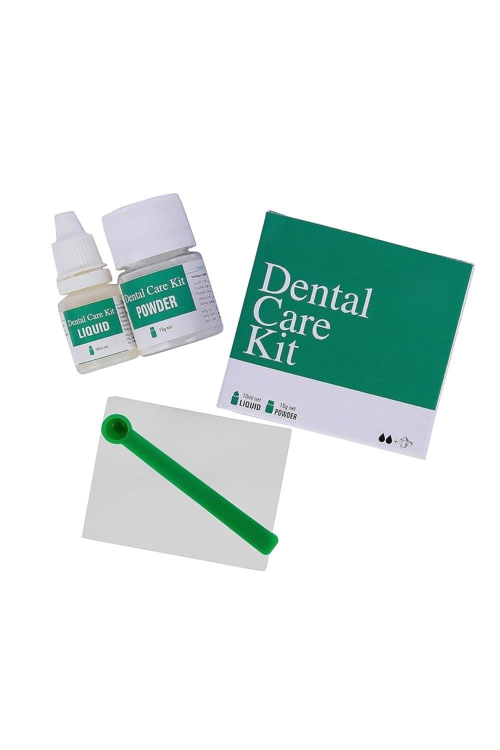 Dental Cement Zinc Oxide Eugenol Filling Crowns Bridges Waterproof 10ml
