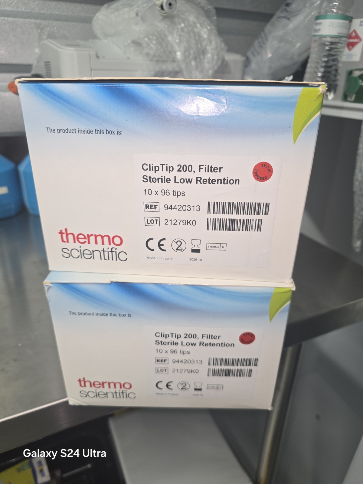 Thermo Scientific ClipTip 200µL Sterile Filter Tips 94420313