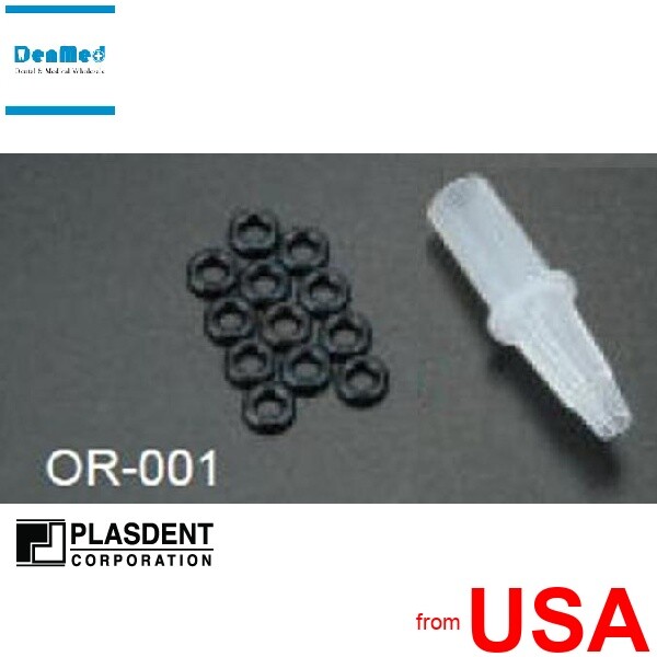 PLASDENT O-Rings Replacement Kit-#OR-001-Color: BLACK-For Cavitron-(1 001-OR-001