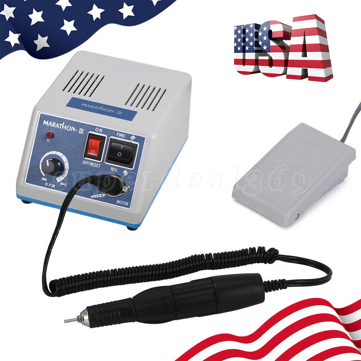 MARATHON-III MicroMotor Dental Lab N3 Polishing E-type Handpiece 35K rpm SA