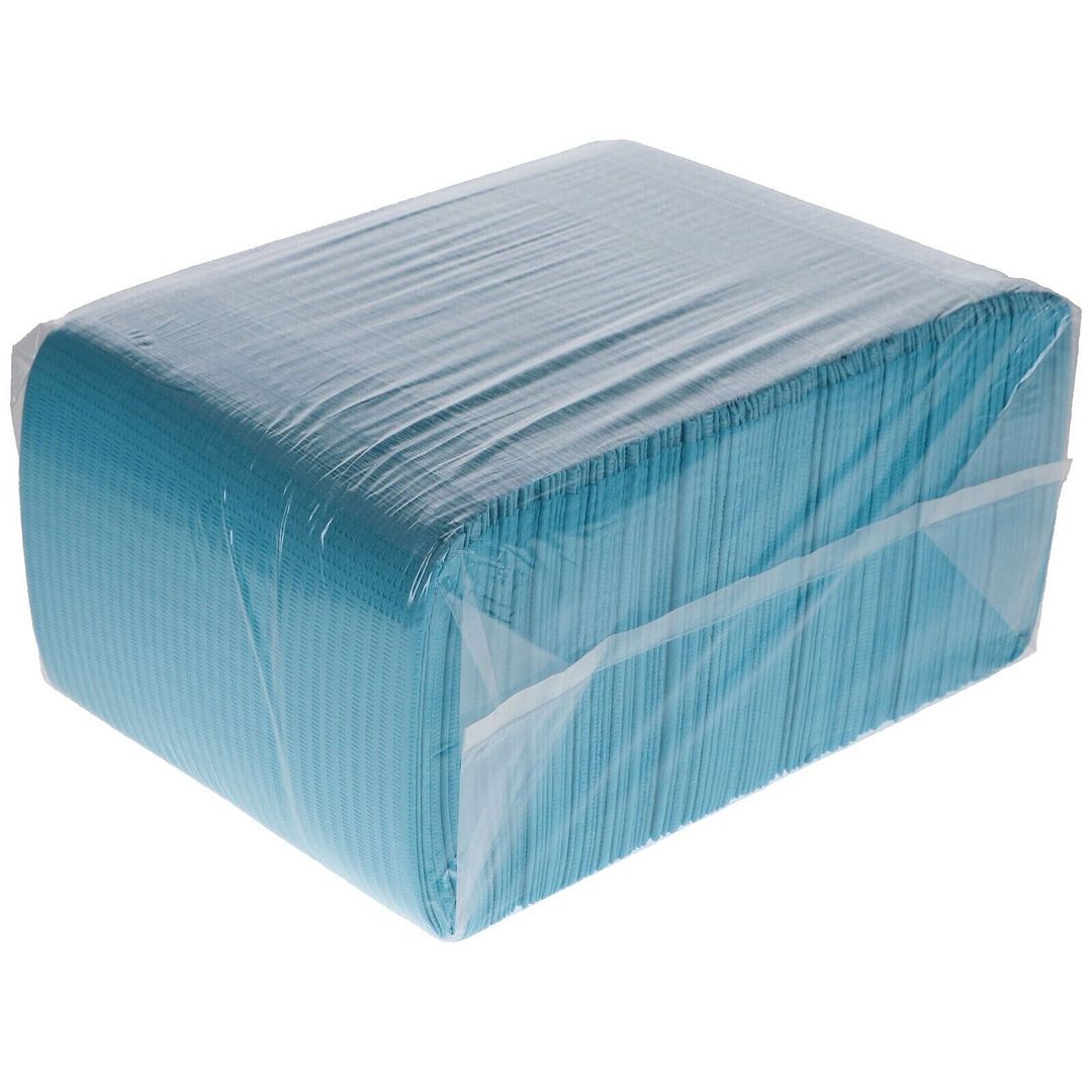 Patient Bibs (2+1) or (3+1)Ply Bib Clips DENTAL MEDICAL 13″ x 18″ PACK OF 500