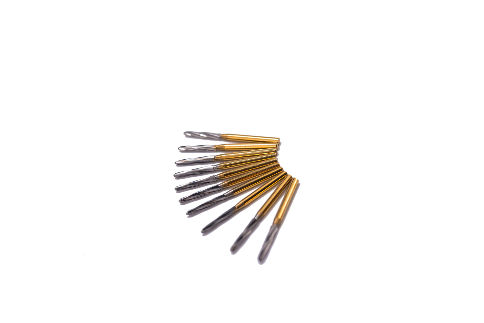 10Pcs Dental ENDO-Z Burs Carbide Tungsten surgical cutter FG burr Drill 1.4*23mm