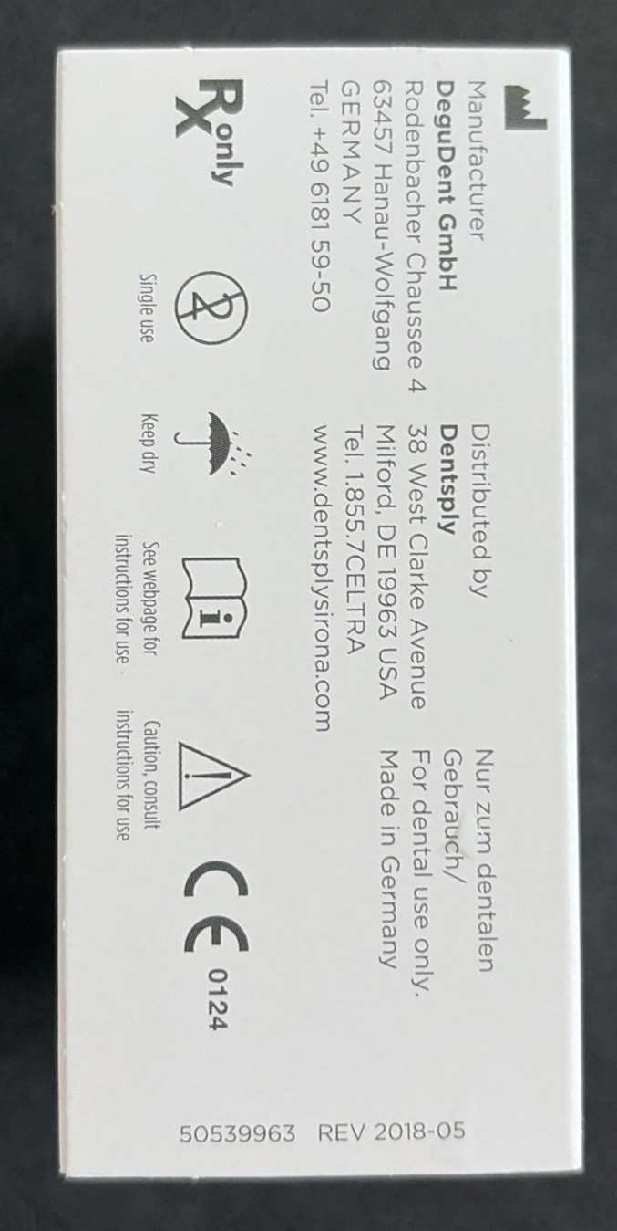 Dentsply Sirona Celtra Duo LT A1 C14 CAD CAM Blocks 4pcs CEREC inLab 2036