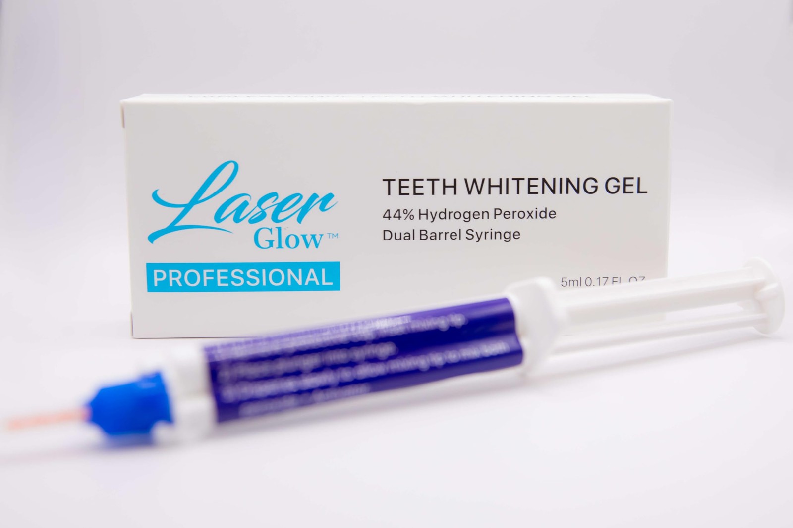 LaserGlow Professional Teeth Whitening Gel 44% Hydrogen 1 Fl Oz (Pack of 1)