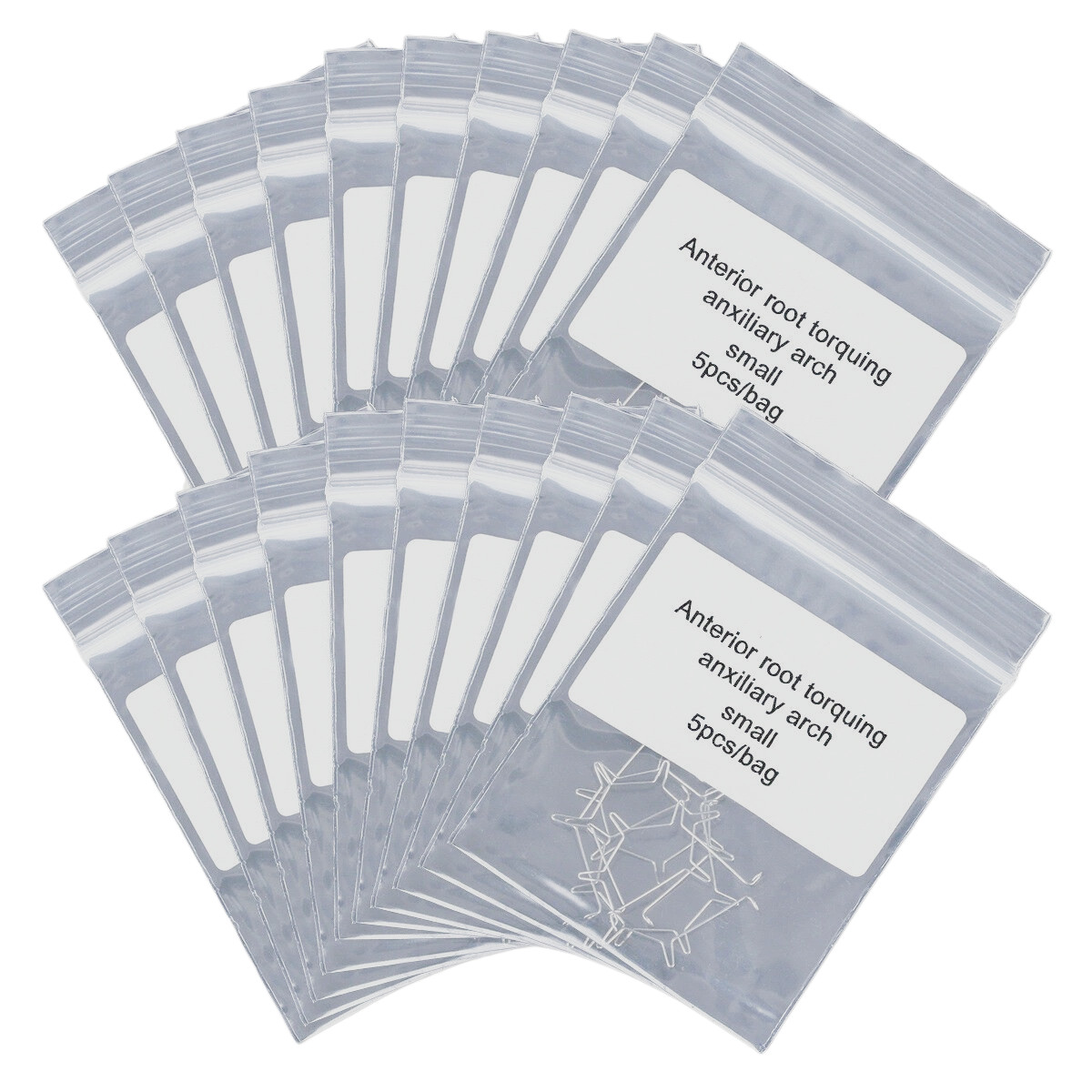5 Pcs/Pack Dental Orthodontic Anterior Spring Root Torquing Auxiliary Arch Wire