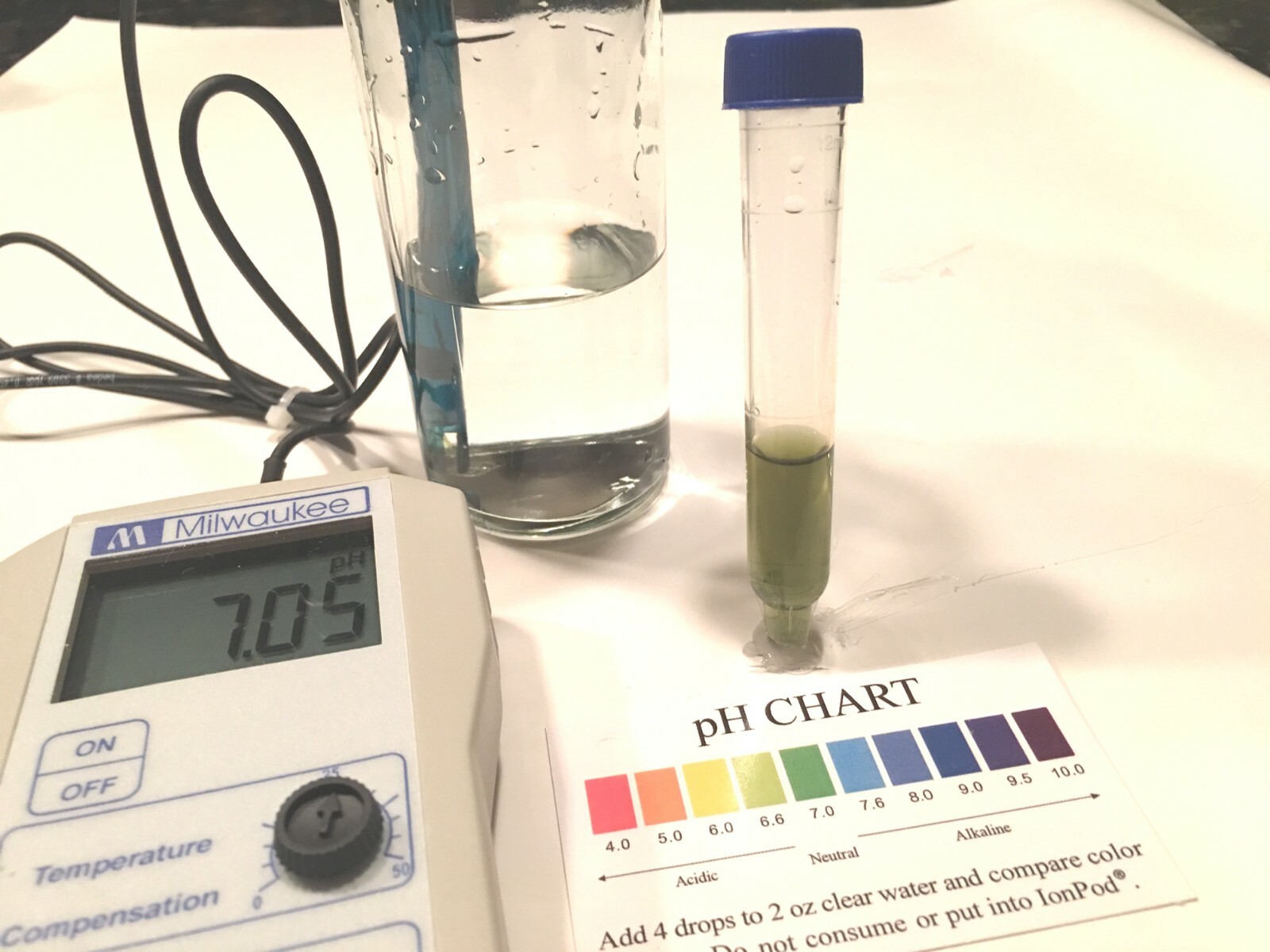 pH Test Drops pH Reagent Kit Alkaline Water Tester Drinking Water Test – 2pk