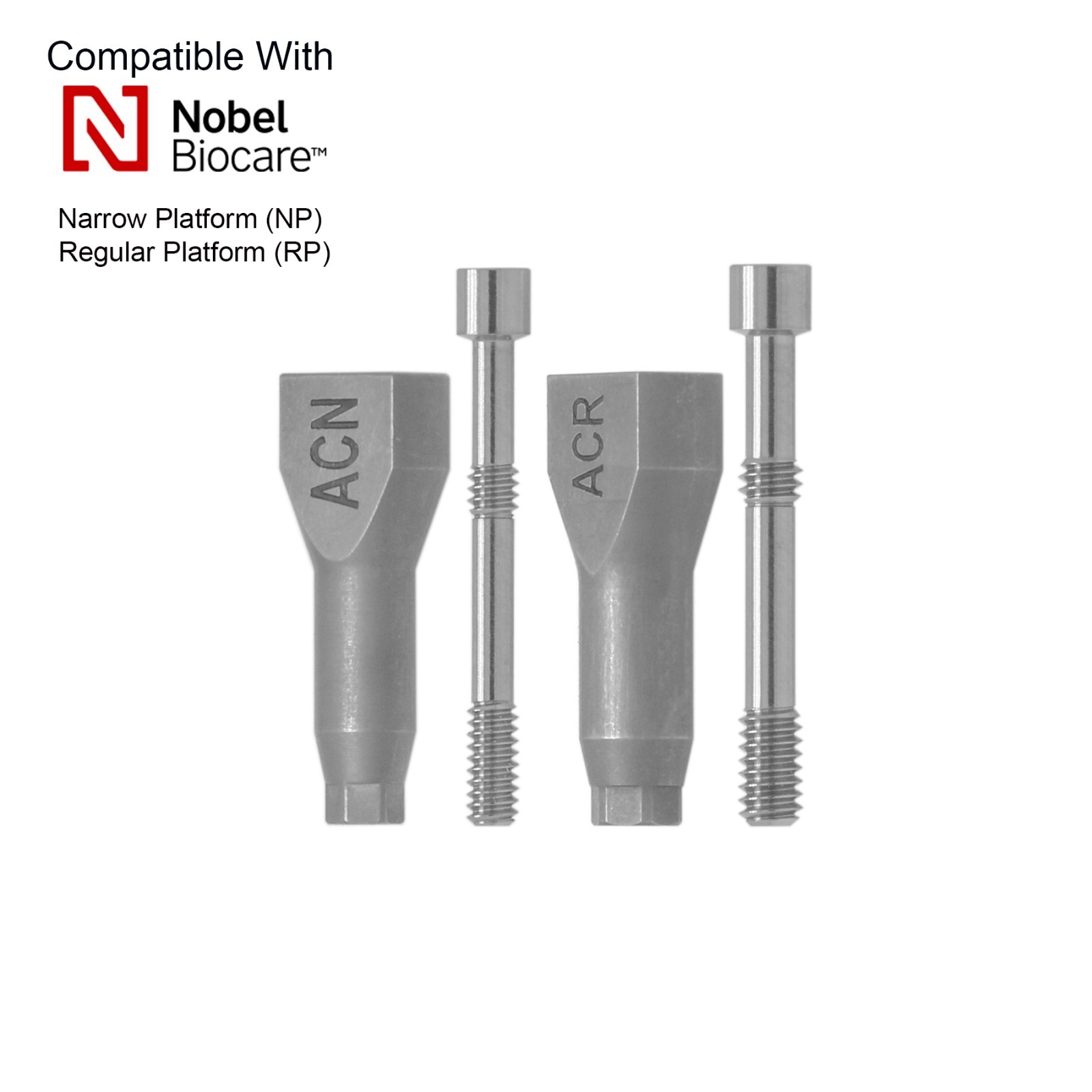 US Dental Lab Scan Body NP/RP Compatible Nobel Biocare CAD/CAM System