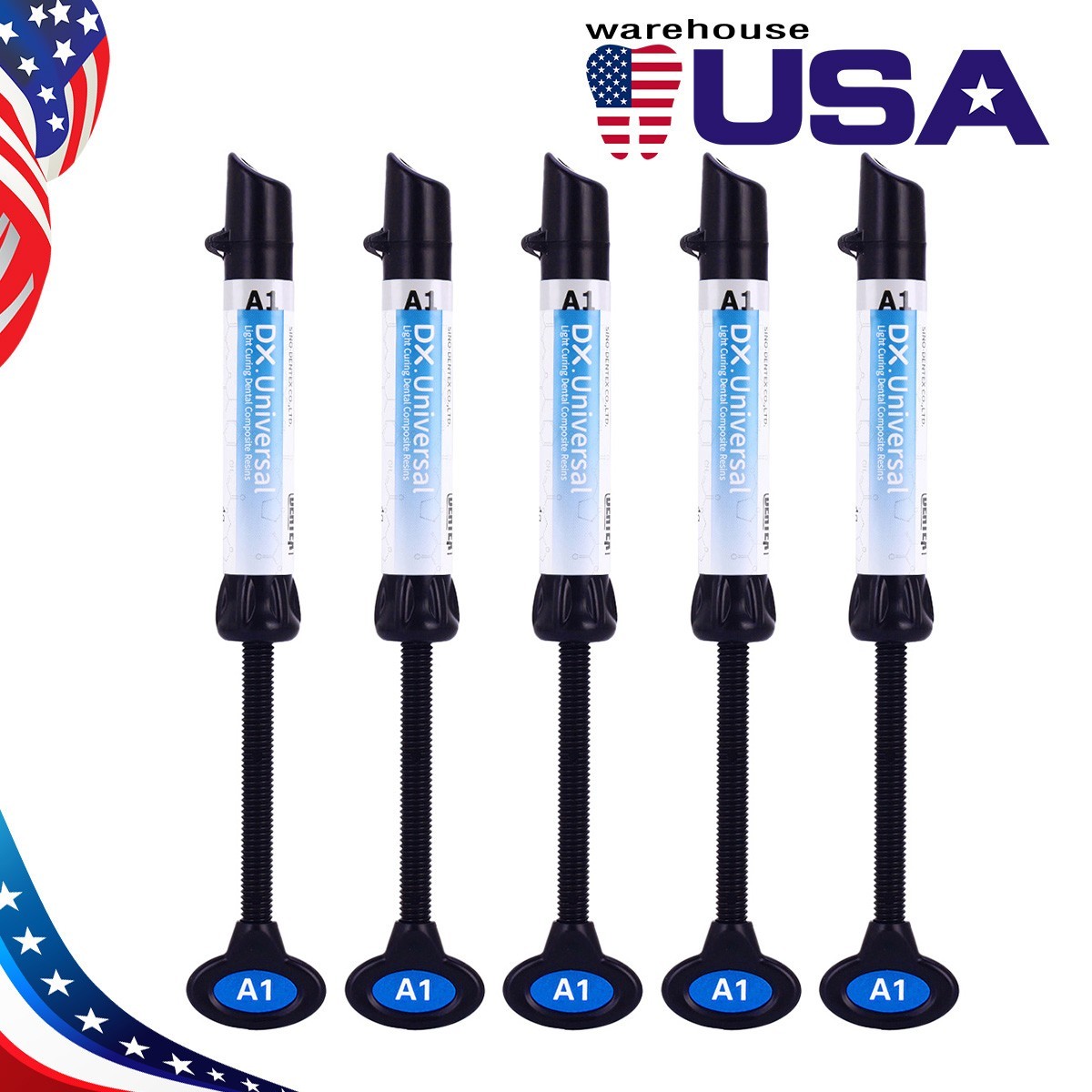 Dental Universal Light Cure Composite Resin/Etching Gel/Bonding Adhesive