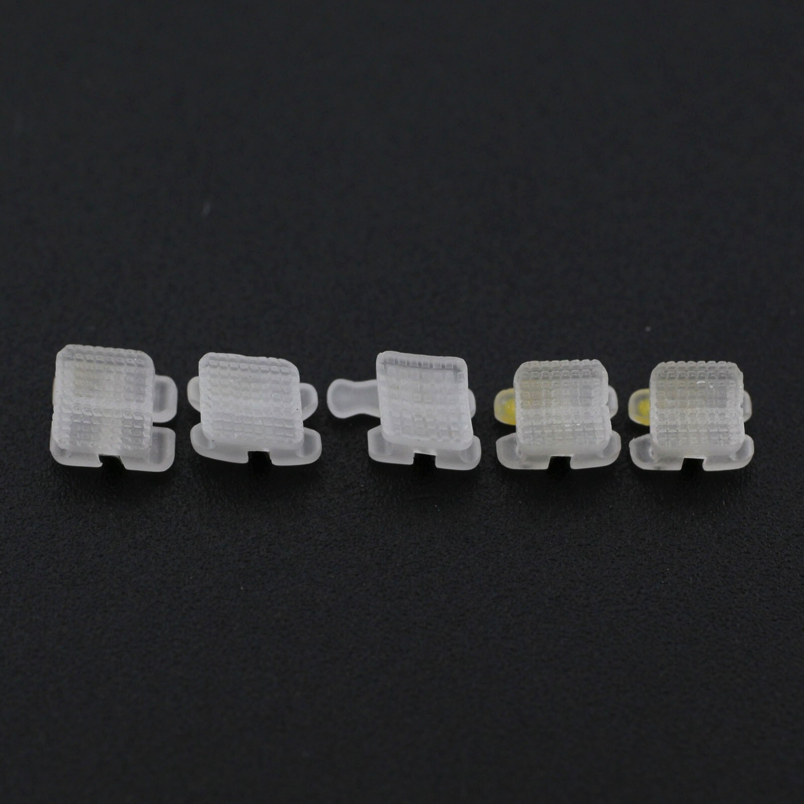 Orthodontic Bracket Ceramic Metal Slot Aesthetic Braces Roth 018 022 3M Clarity