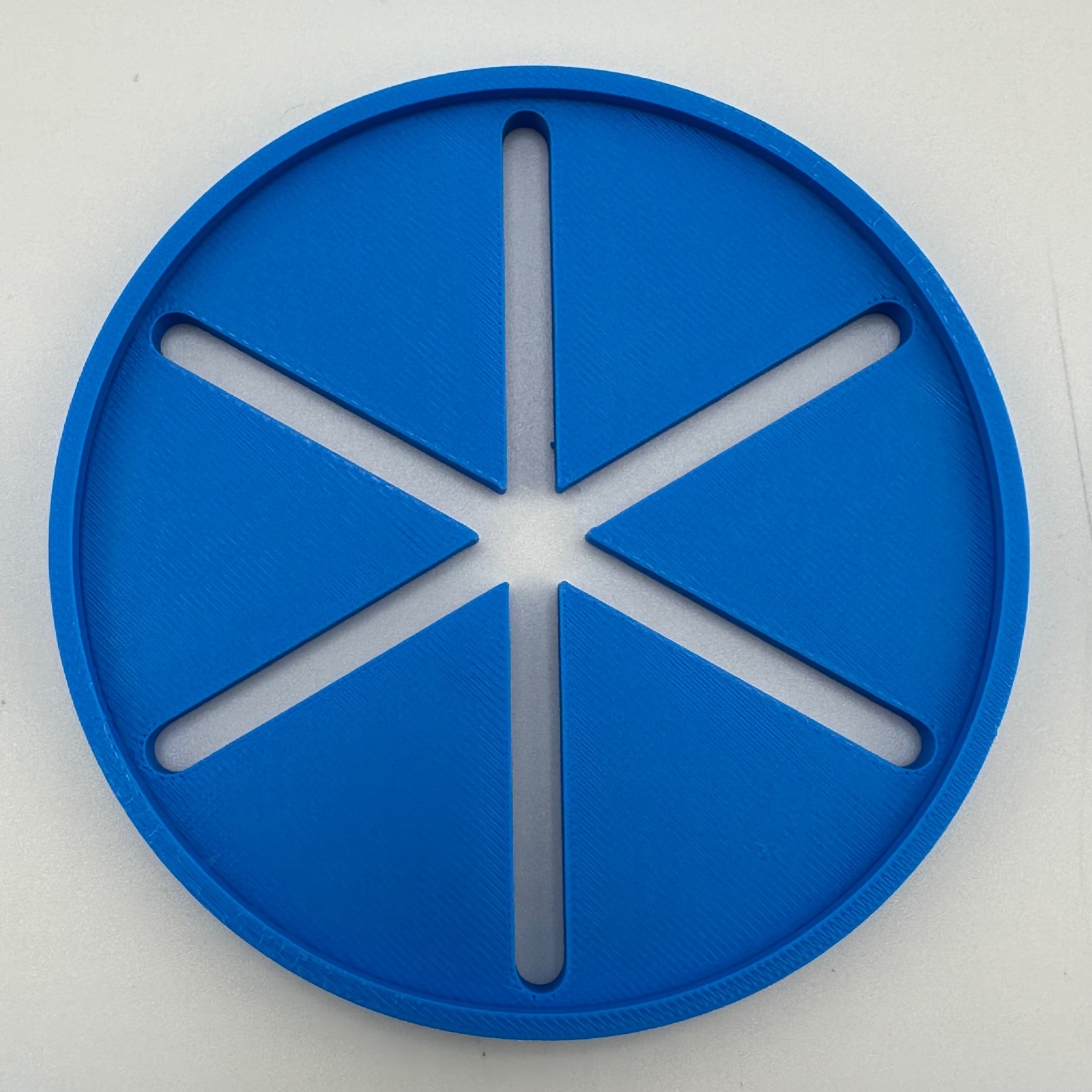 90mm Petri Dish Segmentation Guides Set (8) | 2–10 Divisions Colony Counting