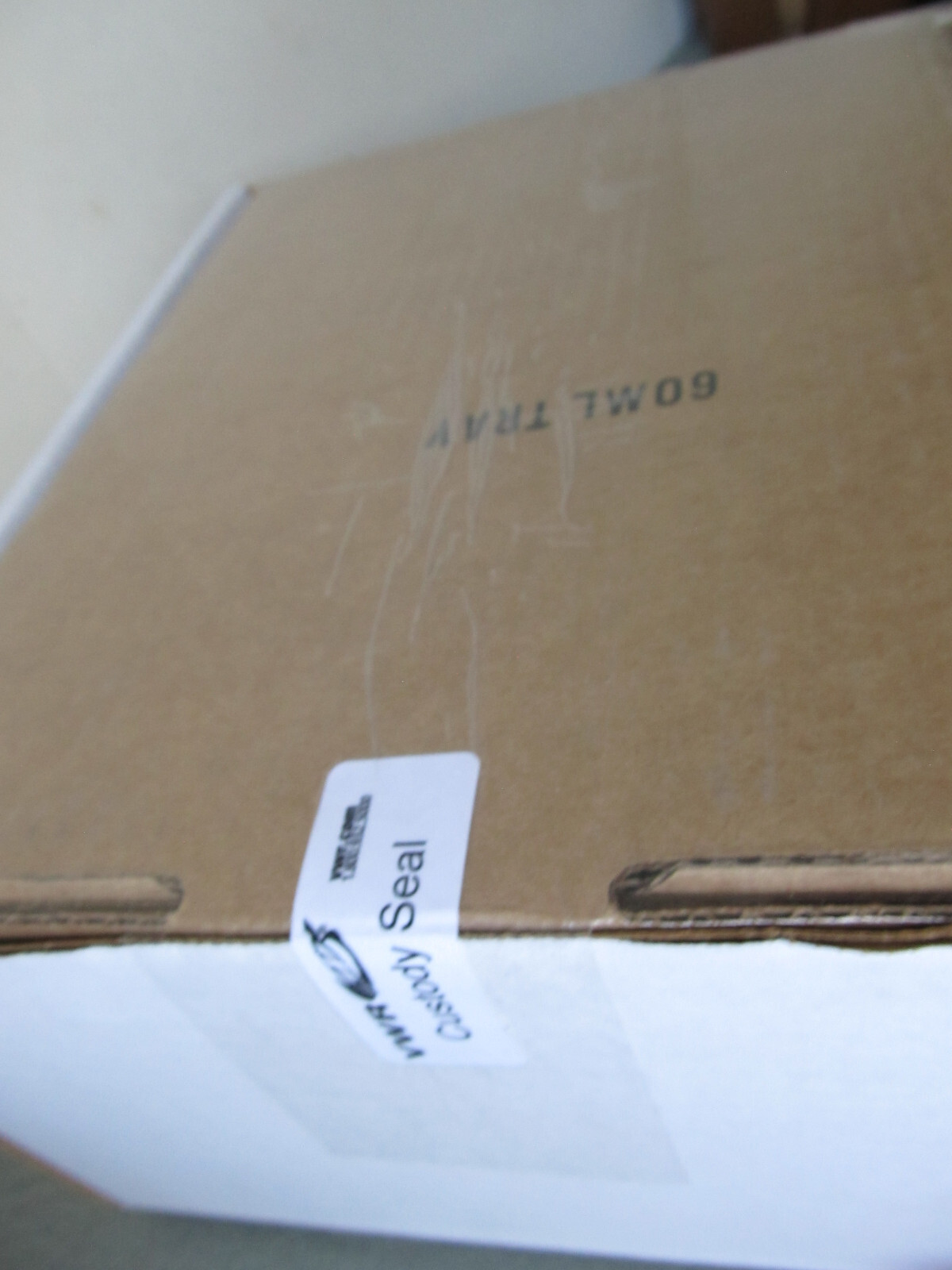 NIB Sealed Case 72-Count VWR TraceClean 60ml Vial Amber + 30-Count Open Box