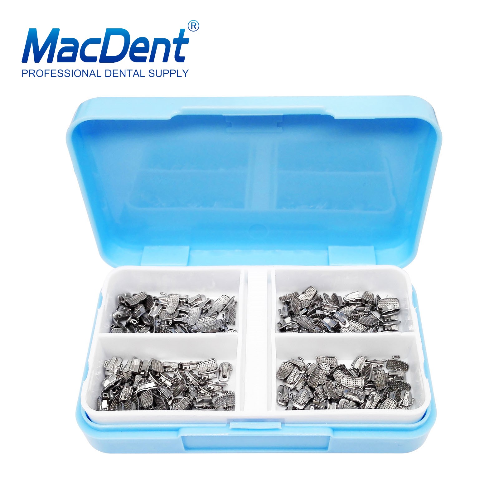 50Sets Dental MacDent Orthodontic Buccal Tubes Roth.022 1st Molar Bondable Tubes
