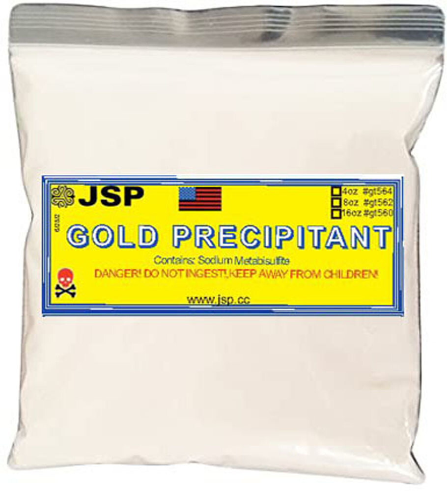 GOLD PRECIPTANT- Reagent (SMB) 8 ounce bag